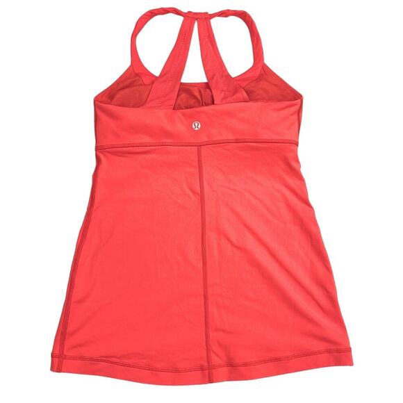 LULULEMON Scoop Me Up Tank II Sz 6 Love Red - Picture 10 of 11